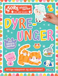 Dyreunger med klistermerker