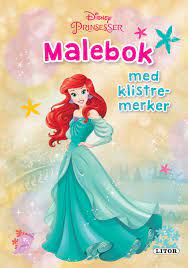 Disney Prinsesser Malebok Ariel Malebok ariel - Egmont Litor