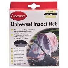 Clippasafe Universal Insect Net Svart - Clippasafe