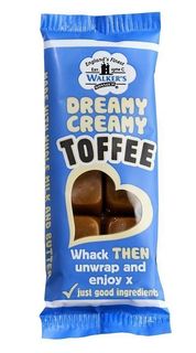 Lovely Liquorice Toffee 50g Dreamy Creamy - Walkers nonsuch