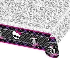 Monster high duk 1,8mx1,2m Skalle - PAPIRKOMPANIET