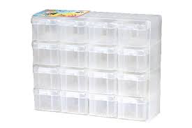 Oppbevaringsbokser til Hama perler