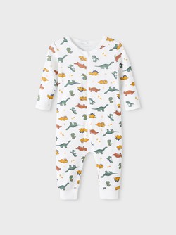 NBMNIGHTSUIT 2P ZIP LAUREL DINO NOOS