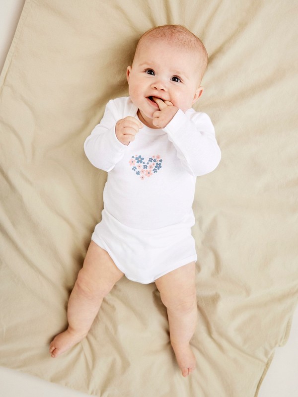 NBFBODY 3P LS ROSETTE FLOWER  NOOS