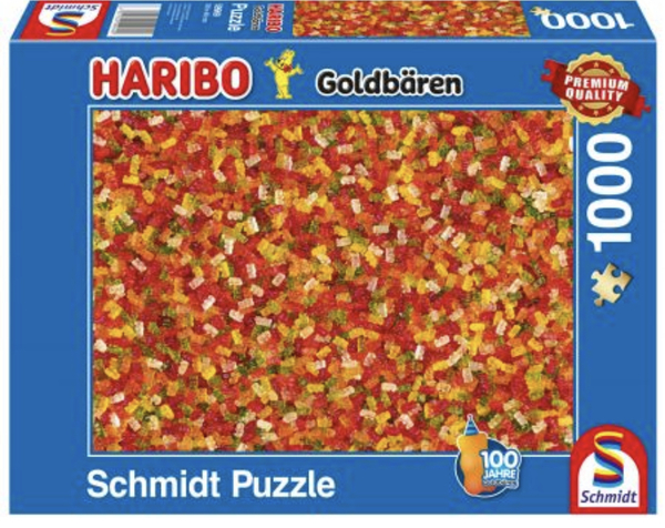 Schmidt puslespill 1000 Haribo Goldbears 