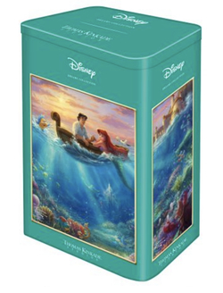 Schmidt puslespill tinbox 500 Thomas Kinkade: Disney - Arielle  500 bitar - Schmidt