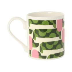 ORLA KIELY krus Dog Show Pink - Orla Kiely