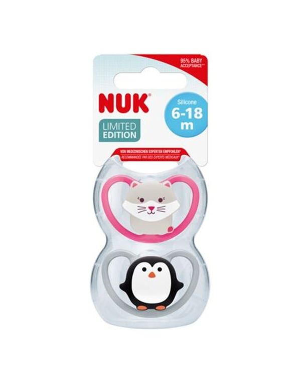 NUK Limited Edition 6-18 Måneder Smokk 2-pack