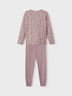 2-delt pysj med blomster