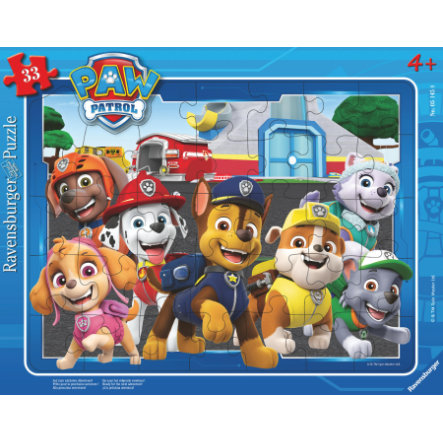 Ravensburger platepuslespel Paw Patrol 33 biter