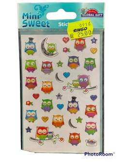Mini Sweet Stickers - Ugler Ugler - Stickers