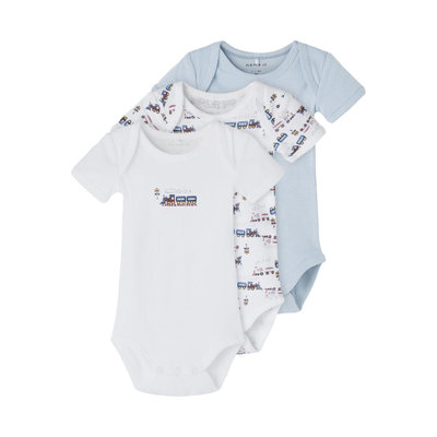 NBMBODY 3P SS HEATHER TRAIN Heather - Name It