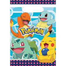 Godteposer i plastikk - Pokemon Pokemon - Bursdag/Fest