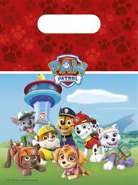 Godteposer i plastikk - Paw Patrol Paw Patrol - Bursdag/Fest