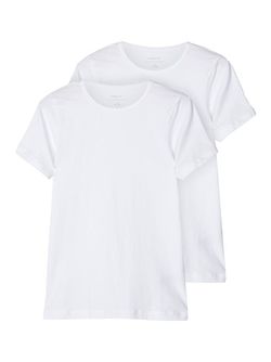 2-pk slim t-shirt BRIGHT WHITE - Name It