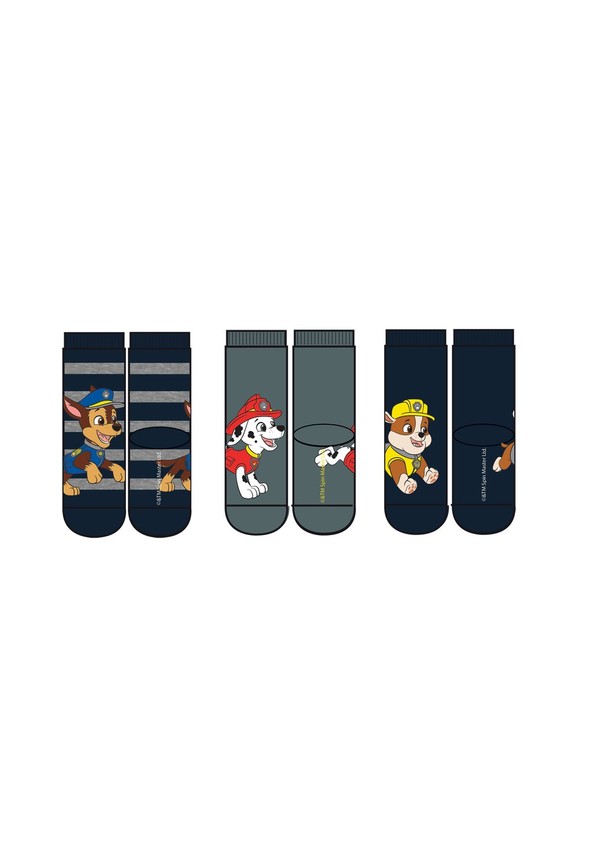 NMMSAKSE PAWPATROL 3PK SOCKES VDE