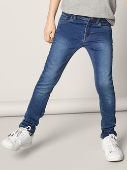 NKMTHEO XSLIM SWE JEANS 3113-TH NOOS Medium Blue Denim - Name It