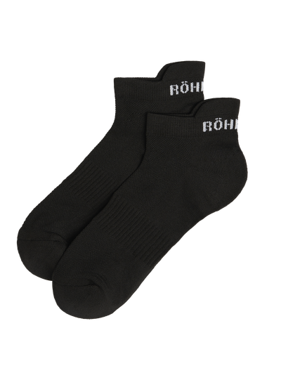 Røhnisch 2-Pack Functional Sport Socks Black - Røhnisch