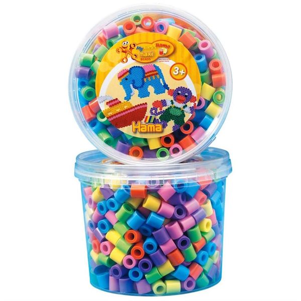 Hama Maxi Beads 600 pcs Mix 50 