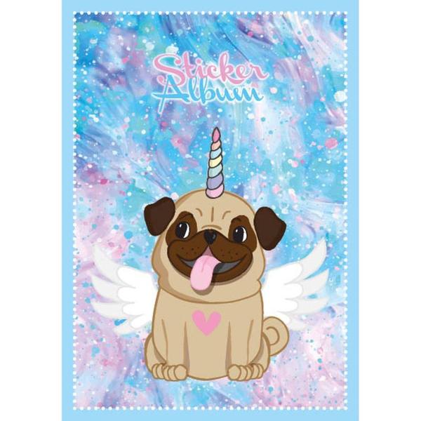 STICKER ALBUM 14,5x21CM UNICORN DOG