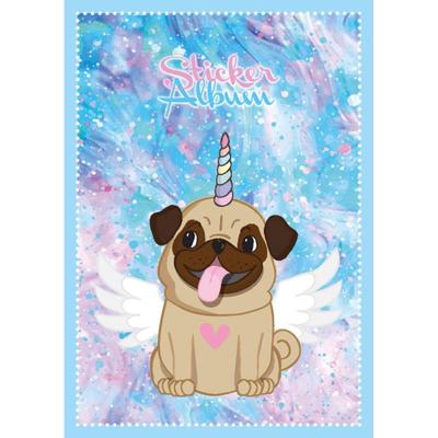 STICKER ALBUM 14,5x21CM UNICORN DOG Unicorn dog - Småvarer