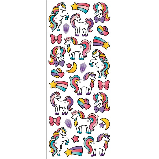 STICKERS UNICORN TINKA