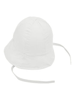 NBFZILLE UV HAT W/EARFLAPS BRIGHT WHITE - Name It