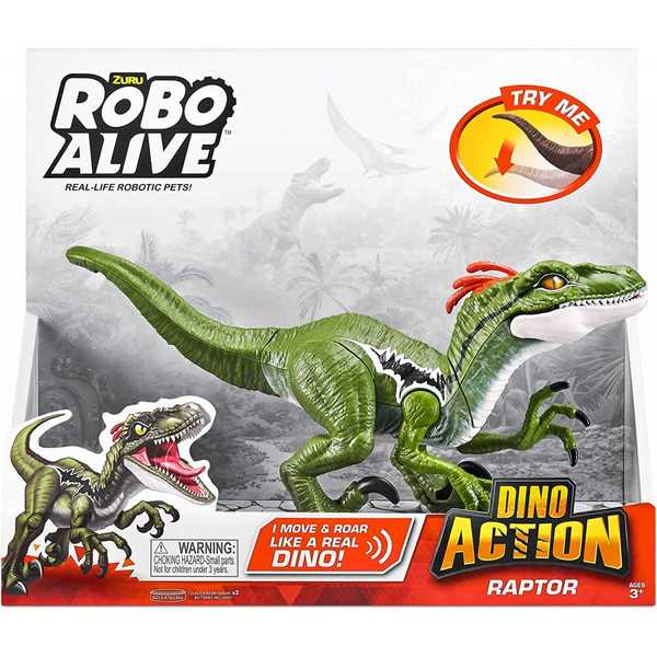 Robo Alive Dino Action Raptor 