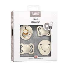 BIBS Try-It Collection Ivory Ivory - Bibs