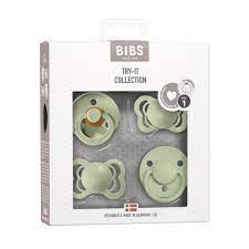 BIBS Try-It Collection Sage Sage - Bibs