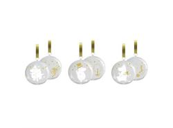  Mummi julekule - Sparkling stars 3pk  3pk julekule - Salg