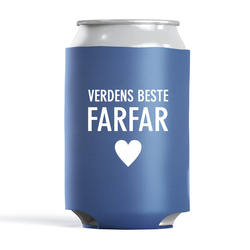 'Verdens beste' blå bokskjøler Farfar - Happystar