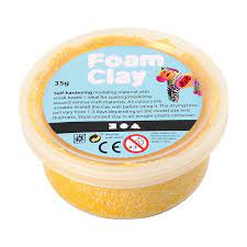 Foam Clay - GUL (35g) Gul - Påske