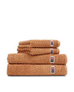 Lexington-Structured Terry Towel Caramel - Lexington