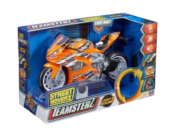 Teamsterz MOTORSYKKEL STREET M/LYD&LYS