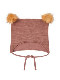 NBFWUPPO WOOL/CO HAT XXII Cognac - Name It