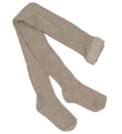 Mp Ribb strømpebukse bomull