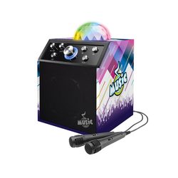 Mu Karaoke BT Disco Cube m/2 mics Karaoke maskin - Leiker