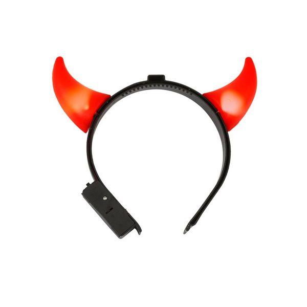 Djevelhorn med led lys