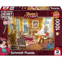 Schmidt puslespill 1000 Secret Puzzle: Parlor of the Orchid Estate 1000 - Schmidt