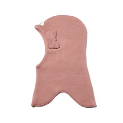 Ull balaclava m/vindstopp   rosa - Racing Kids