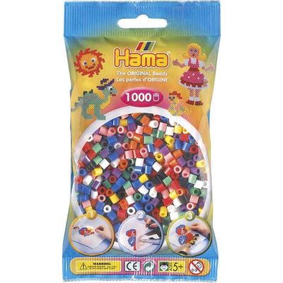 Hama Midi Beads 1000 pcs Mix 207-00 207-00 - hama