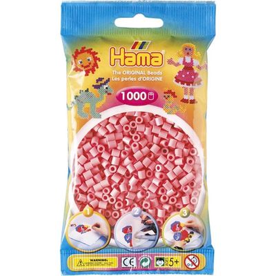 Hama Midi Beads 1000 pcs Pink 207-06 207-06 - hama