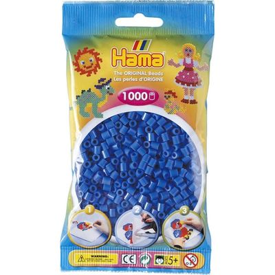 Hama Midi Beads 1000 pcs Light blue 207-09 207-09 - Hama Midi perleposer 1000