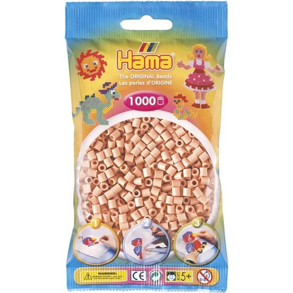 Hama Midi Beads 1000 pcs Matt Rose 207-26