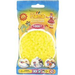 Hama Midi Beads 1000 pcs Neon yellow 34 207-34 - hama