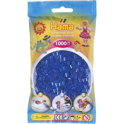 Hama Midi Beads 1000 pcs Neon blue 207-36 207-36 - hama