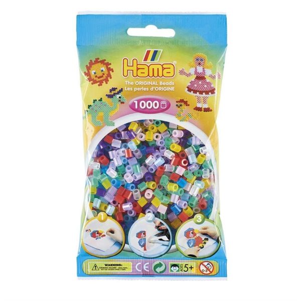 Hama Midi Beads 1000 pcs Mix 207-53