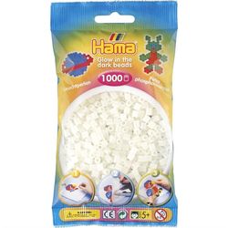 Hama Midi Beads 1000 pcs Glow green 55 207-55 - hama