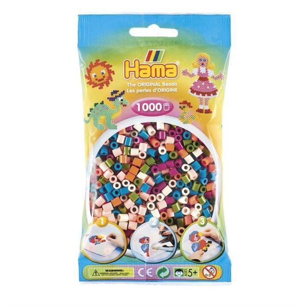 Hama Midi Beads 1000 pcs Mix 207-58